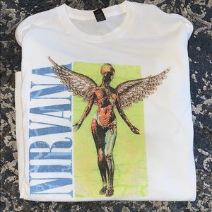 Nirvana band tee